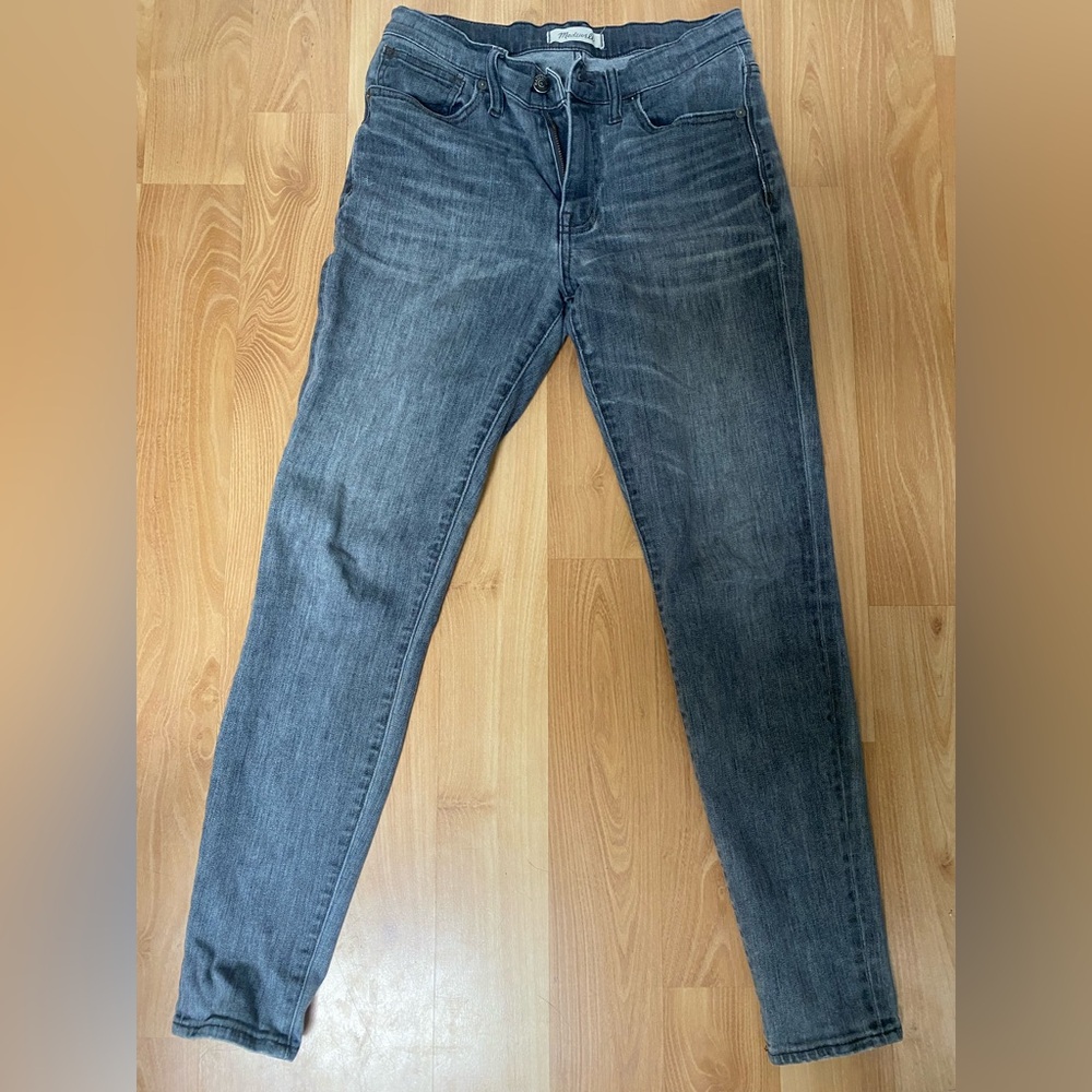 Madewell Charcoal Denim Jeans